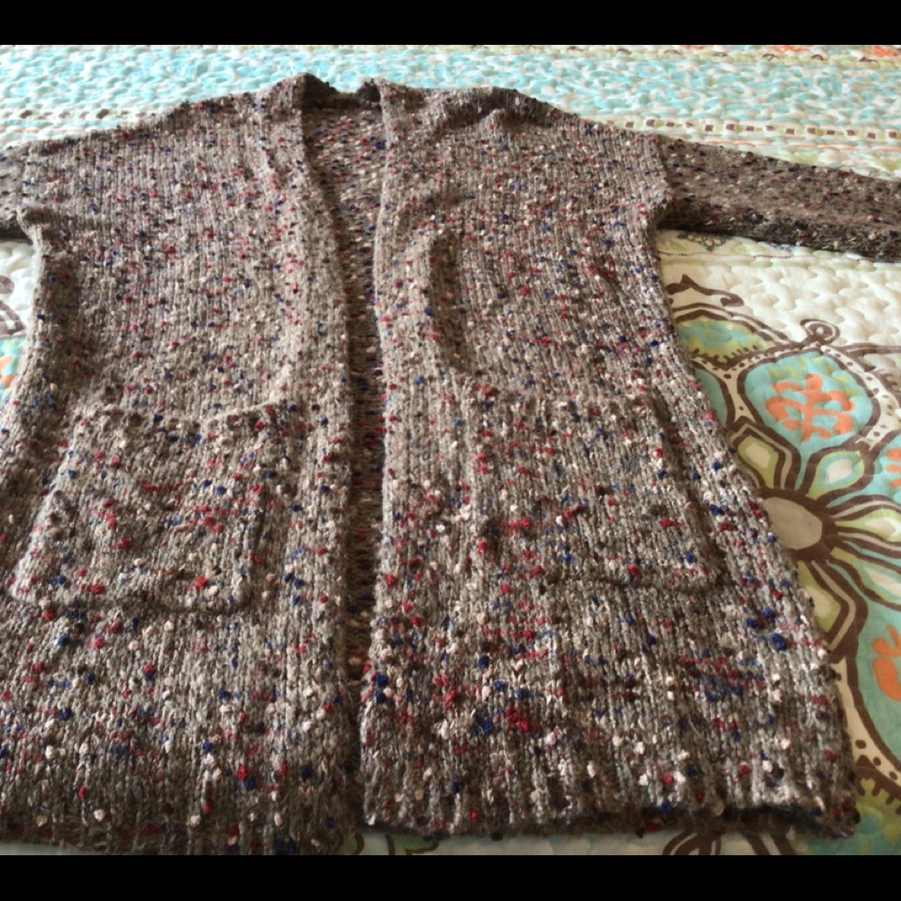 Beautiful multi colored cardigan